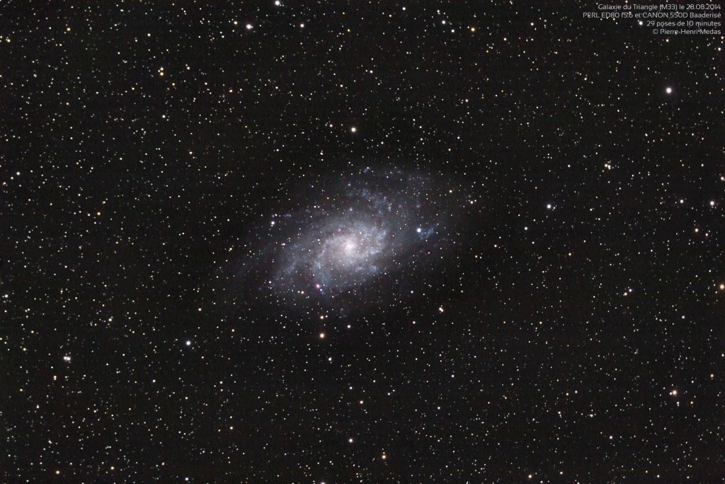 20140828 Galaxie du triangle M33